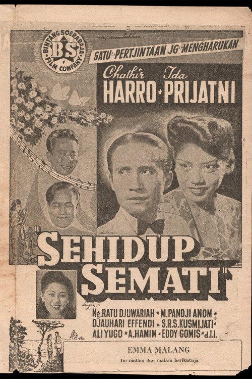 Sehidup Semati 1949 official movie poster