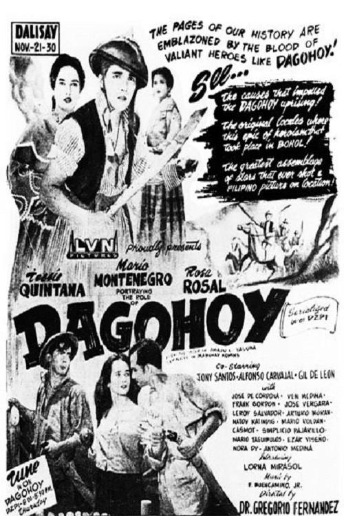 Dagohoy 1953 official movie poster