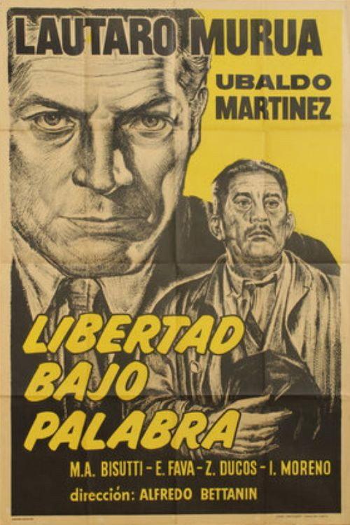 Libertad bajo palabra 1961 official movie poster