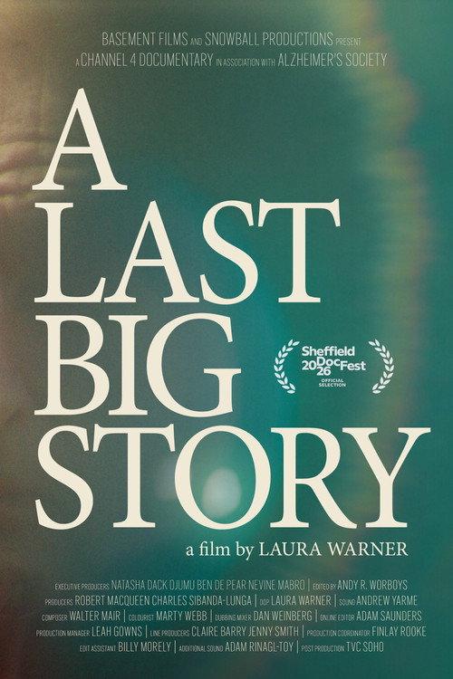 A Last Big Story 2026 official movie poster