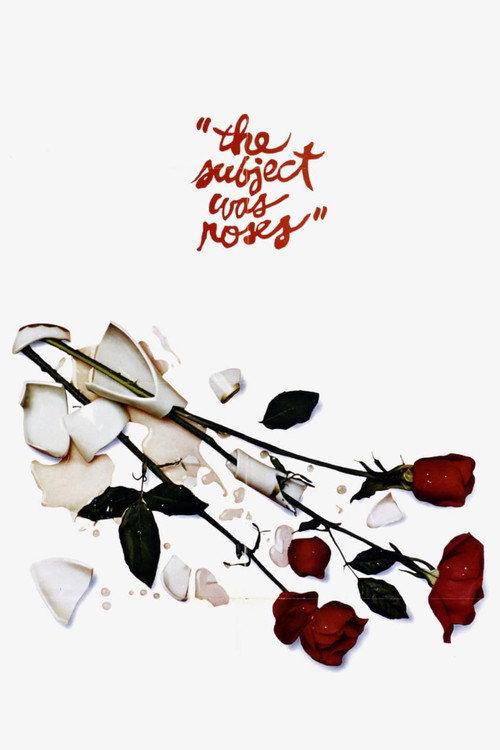 The Subject Was Roses 1968 official movie poster