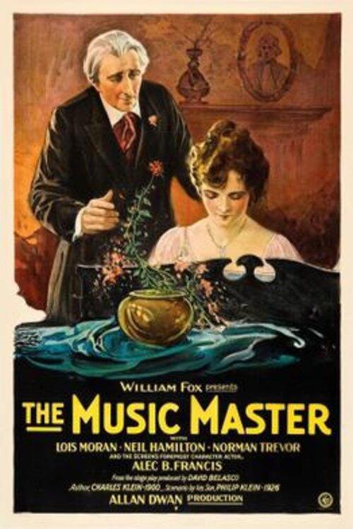 The Music Master 1927 official movie poster