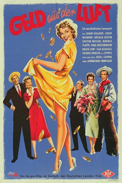 Geld aus der Luft 1954 official movie poster