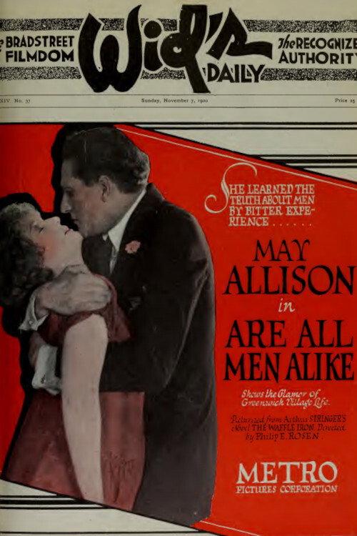 Are All Men Alike? 1920 official movie poster