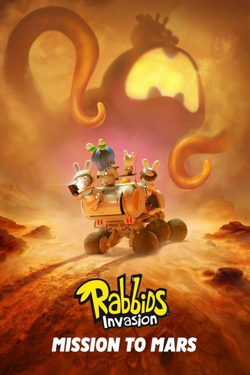 Rabbids Invasion - Mission To Mars 2021 official movie poster