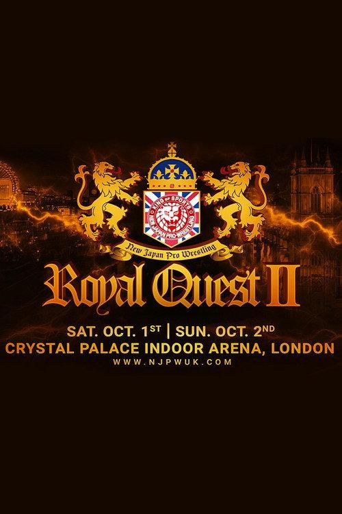 NJPW: Royal Quest II - Night 2 2022 official movie poster