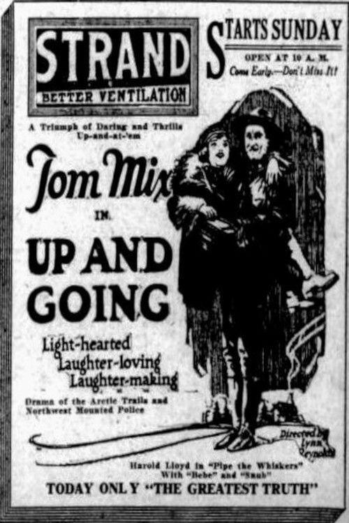 Up and Going 1922 official movie poster