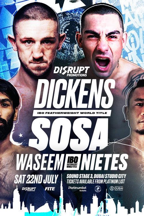 Jazza Dickens vs. Hector Andres Sosa 2023 official movie poster