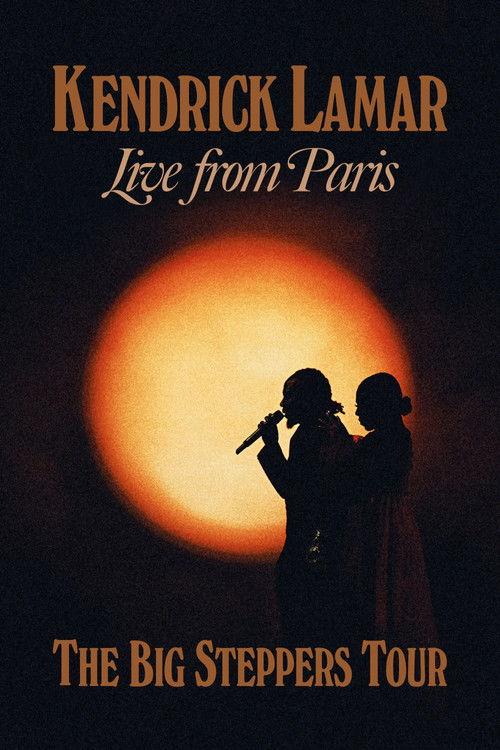 Kendrick Lamar Live: The Big Steppers Tour 2022 official movie poster