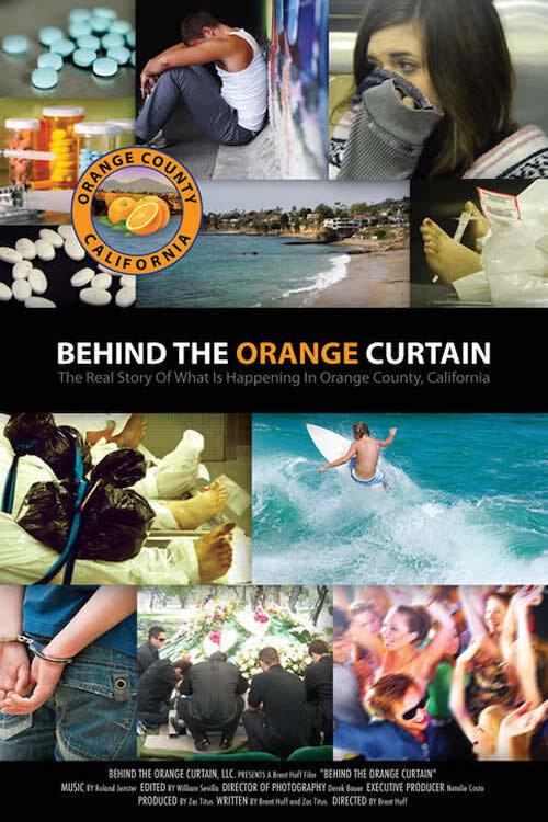 Behind the Orange Curtain 2012 official movie poster