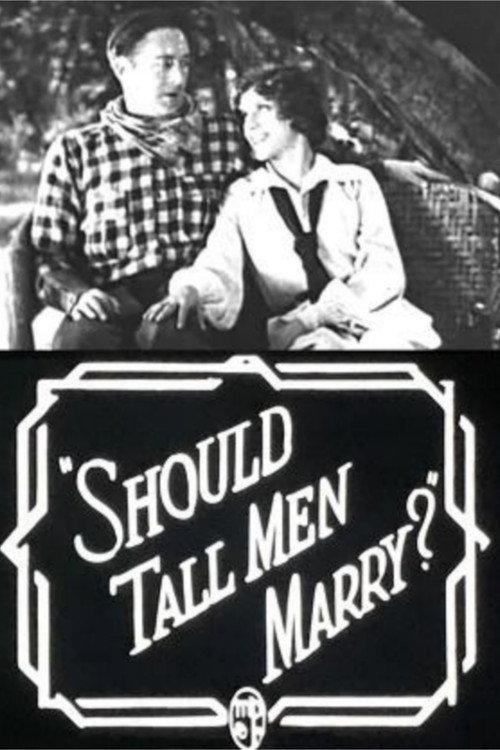 Should Tall Men Marry? 1928 official movie poster