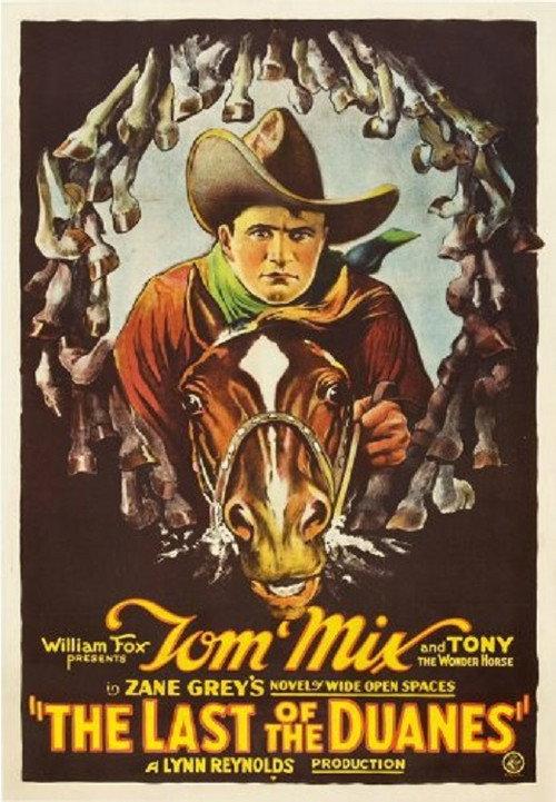 The Last of the Duanes 1924 official movie poster