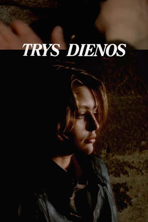 Three Days 1992 official movie poster