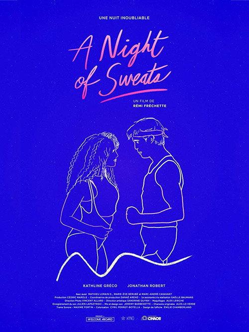 A Night of Sweats 2018 official movie poster