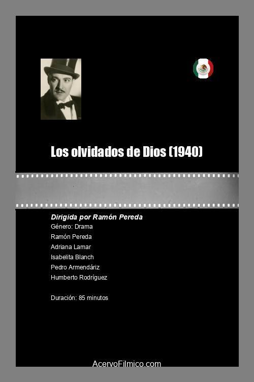 Los olvidados de Dios 1940 official movie poster