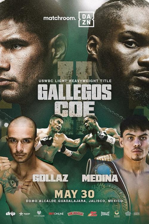 Manuel Gallegos vs. Khalil Coe II 2025 official movie poster