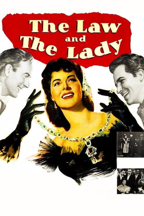 The Law and the Lady 1951 official movie poster