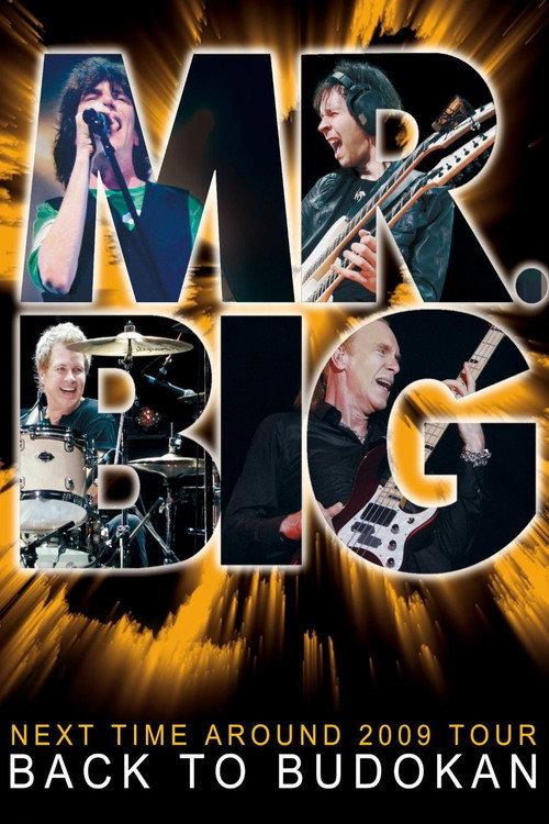 Mr. Big: Back to Budokan 2009 official movie poster