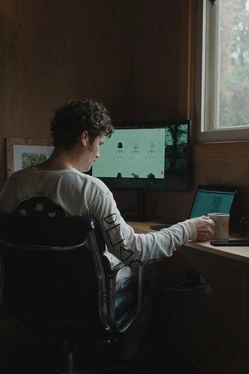 mid-level modern knowledge worker 2023 official movie poster