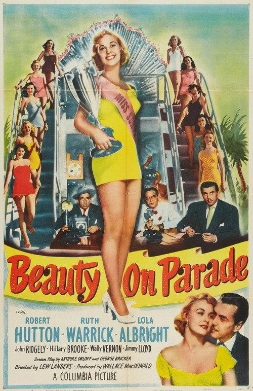 Beauty on Parade 1950 official movie poster