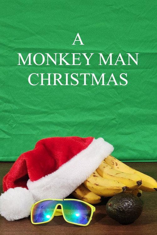 A Monkey Man Christmas 2022 official movie poster
