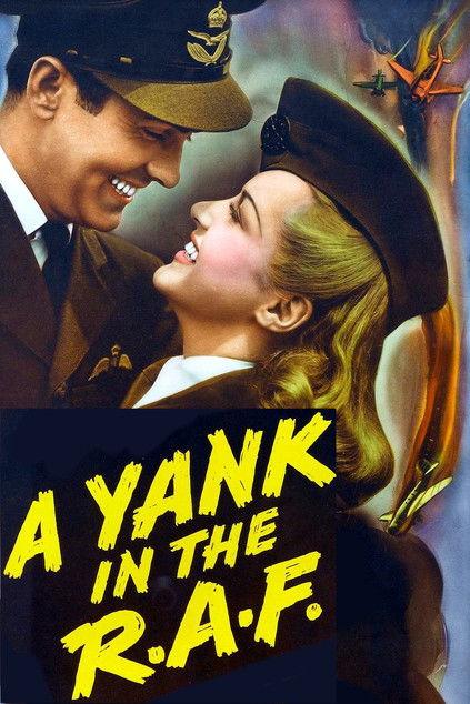A Yank in the R.A.F. 1941 official movie poster