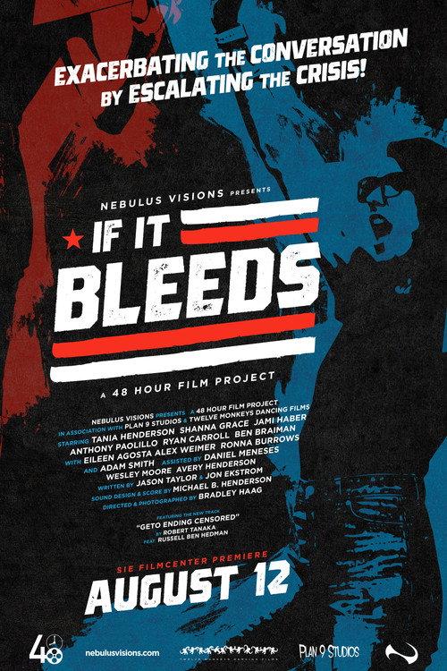 If It Bleeds 2018 official movie poster