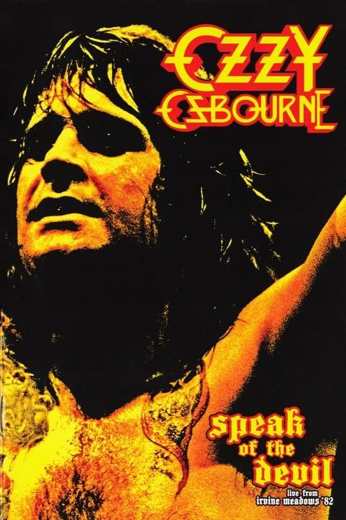 Ozzy Osbourne: Speak of the Devil 2012 official movie poster