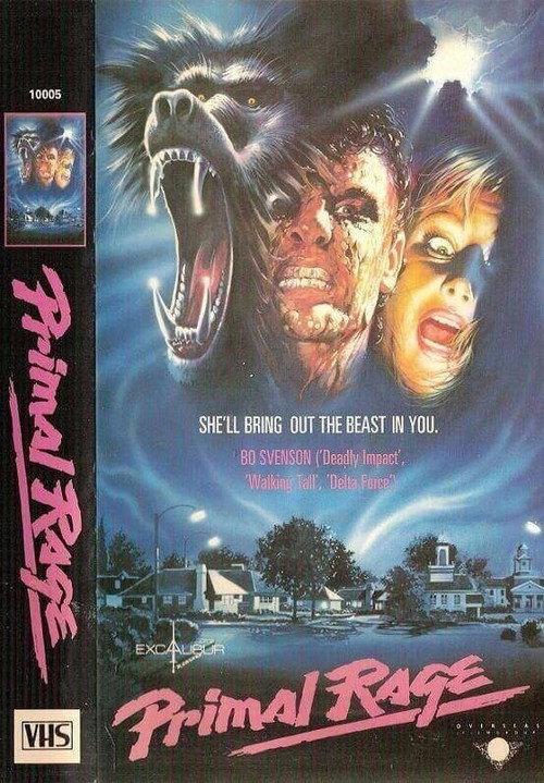Baboon Bite Maniacs! - "Primal Rage" 35 Years Later 2023 official movie poster