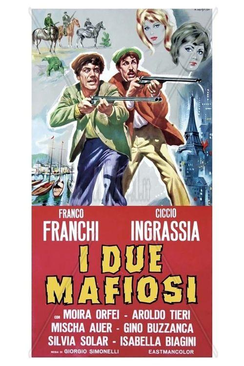 The Two Mafiosi 1964 official movie poster