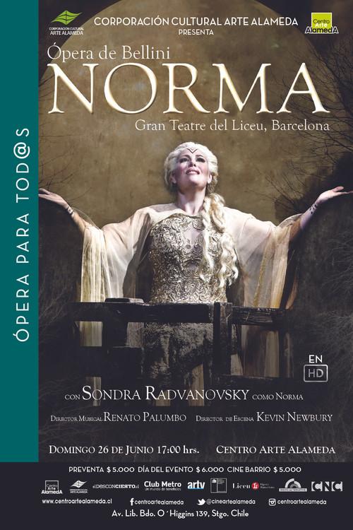 Bellini: Norma 2015 official movie poster