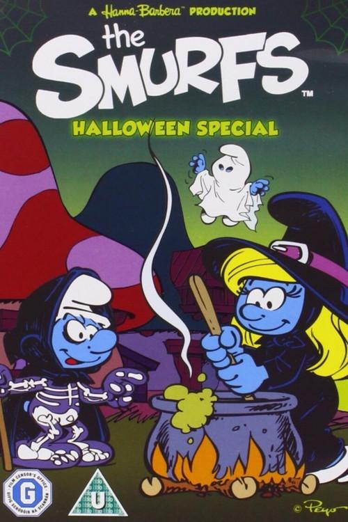 The Smurfs Halloween Special 1983 official movie poster