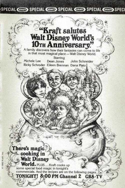 Kraft Salutes Walt Disney World's 10th Anniversary 1982 official movie poster