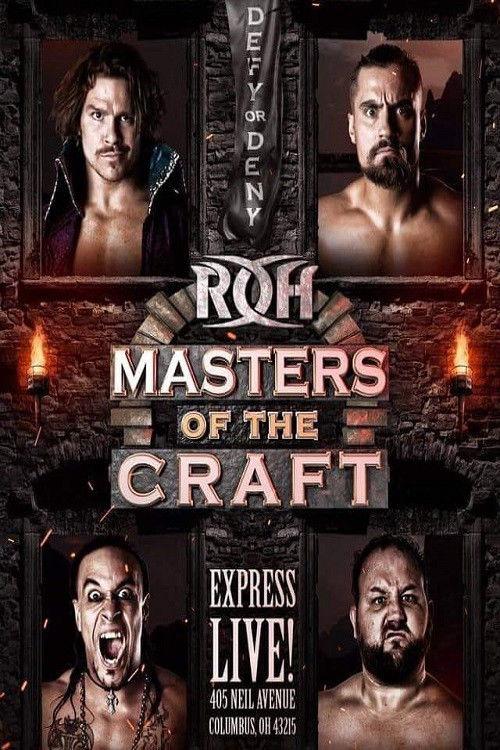 ROH: Masters of The Craft 2018 official movie poster