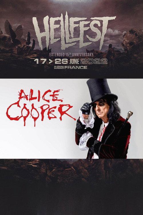 Alice Cooper - Road (Live at Hellfest 2022) 2022 official movie poster