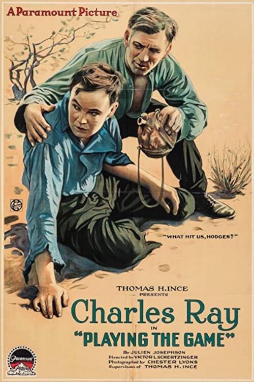 Playing the Game 1918 official movie poster