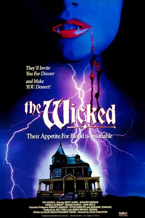 The Wicked 1988 official movie poster