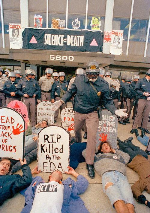 ACT UP at the FDA 1988 official movie poster