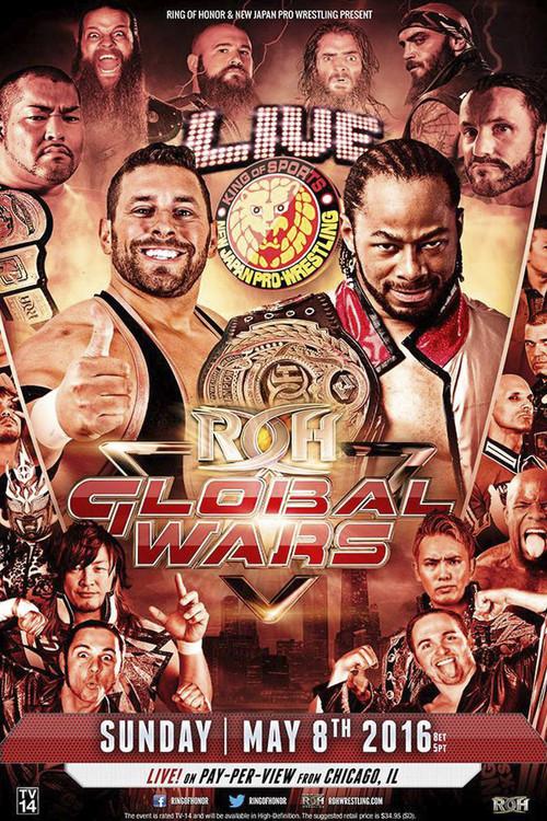 ROH & NJPW: Global Wars 2016 official movie poster