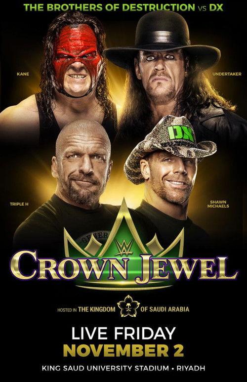 WWE Crown Jewel 2018 official movie poster