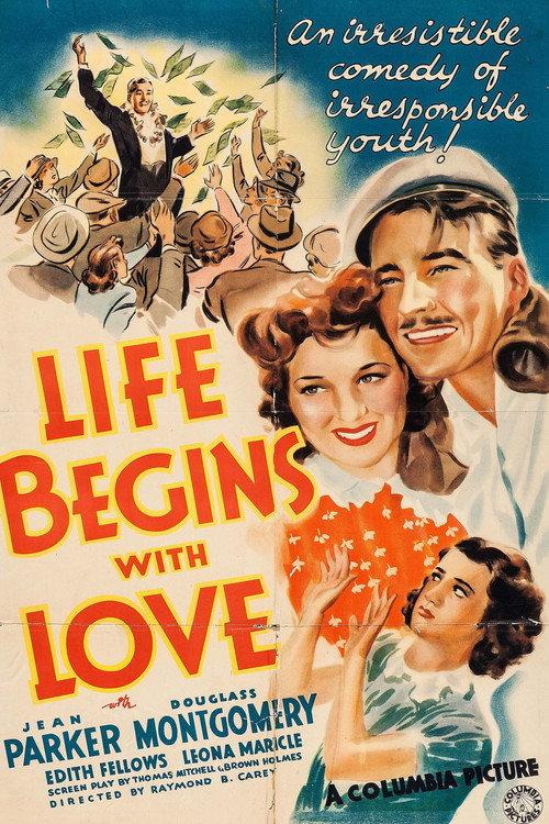 Life Begins with Love 1937 official movie poster