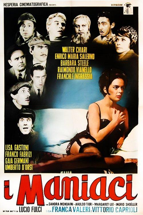 The Maniacs 1964 official movie poster
