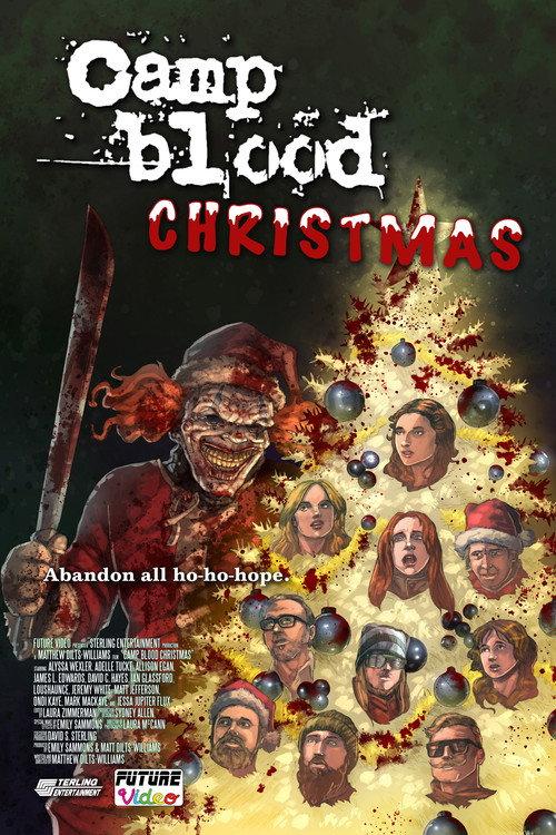 Camp Blood Christmas 2025 official movie poster
