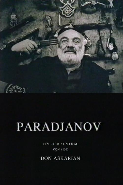 Paradjanov 1998 official movie poster