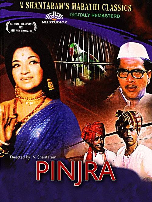 Pinjra 1972 official movie poster