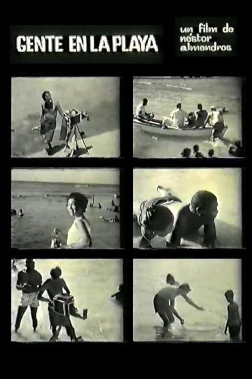 People at the Beach 1960 official movie poster