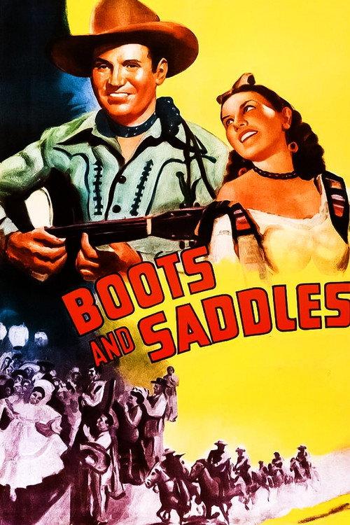 Boots and Saddles 1937 official movie poster