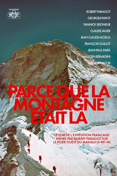 Because The Mountain Was There 1971 official movie poster