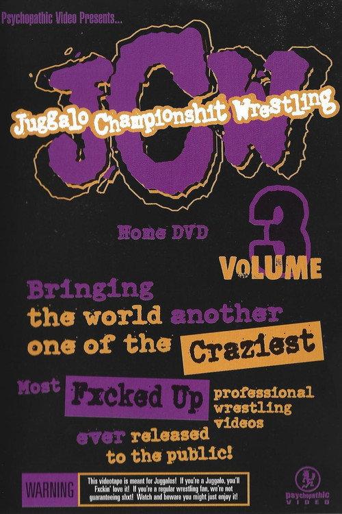 JCW Volume 3 2003 official movie poster