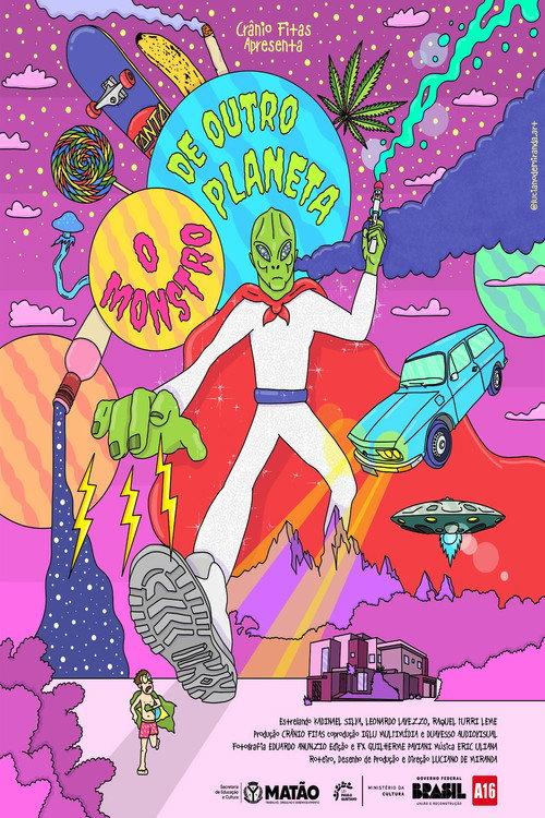 O Monstro de Outro Planeta 2025 official movie poster
